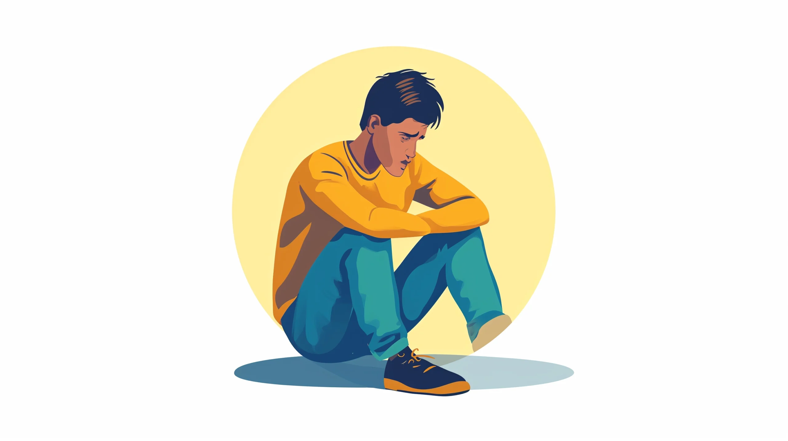 A person receiving counseling from a therapist, emphasizing the importance of seeking professional support for mental health concerns.