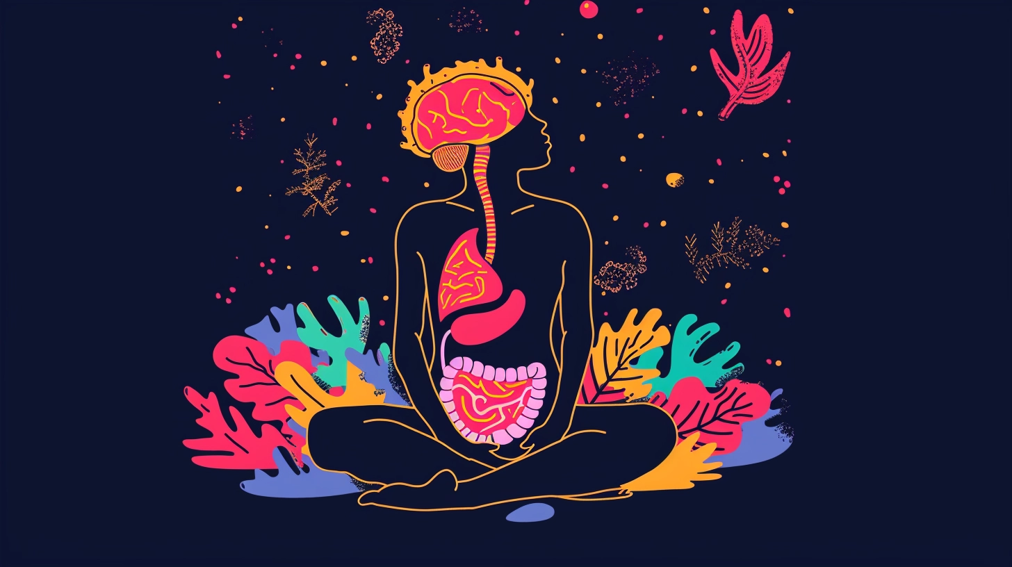 A person practicing mindfulness meditation, promoting mental health and well-being.