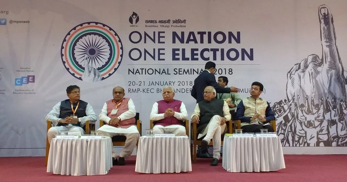 Prime Minister Narendra Modi delivering a speech ahead of the Lok Sabha elections in 2024.