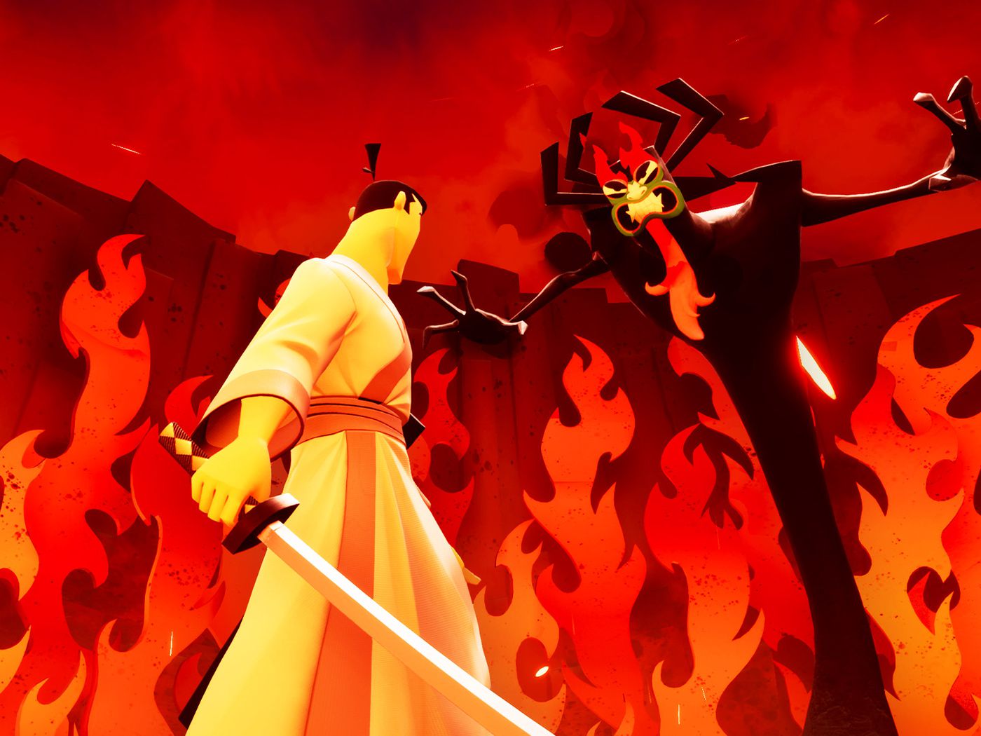 The minimalist and artistic style of Samurai Jack