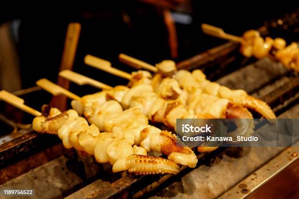 Skewer kepiting