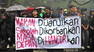 Protes Mahasiswa Indonesia