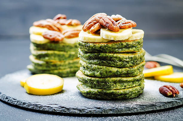 Pancake Bayam Pisang