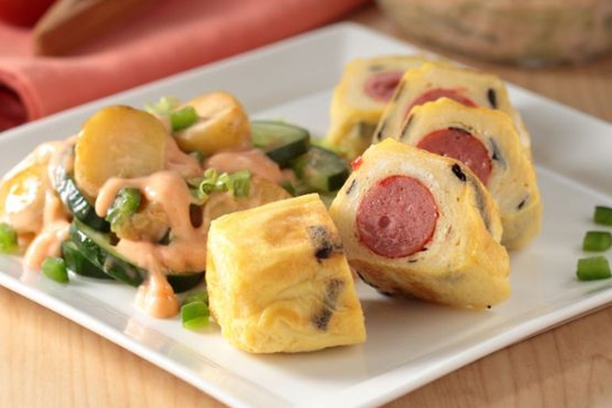 Telur Dadar Sosis: Sajian Sederhana yang Selalu Berhasil Menghangatkan Suasana 3 Telur Dadar Sosis